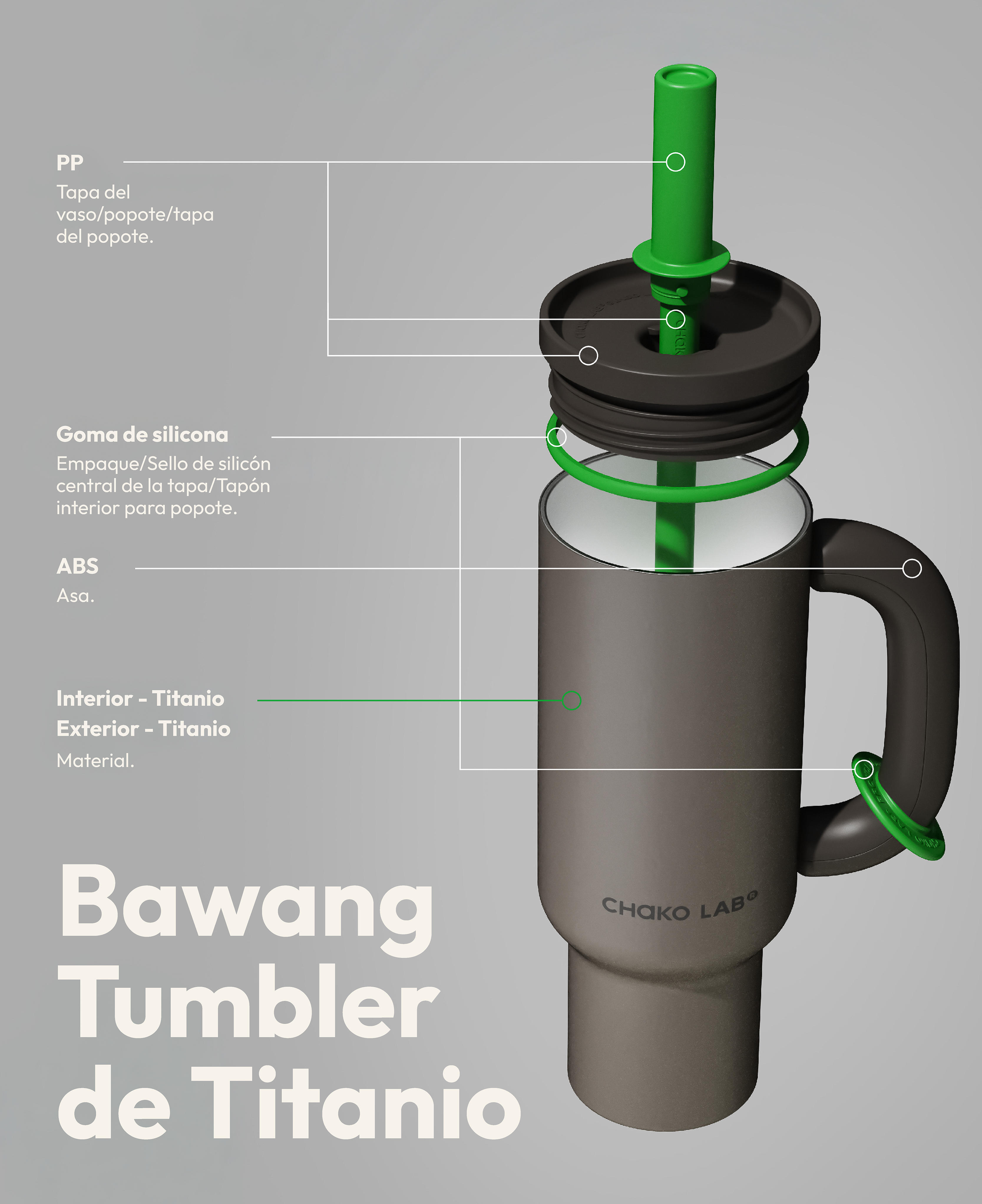 Bawang Tumbler | Chako Lab