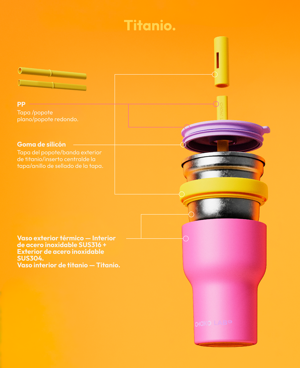 Dual Layer Tumbler | Chako Lab